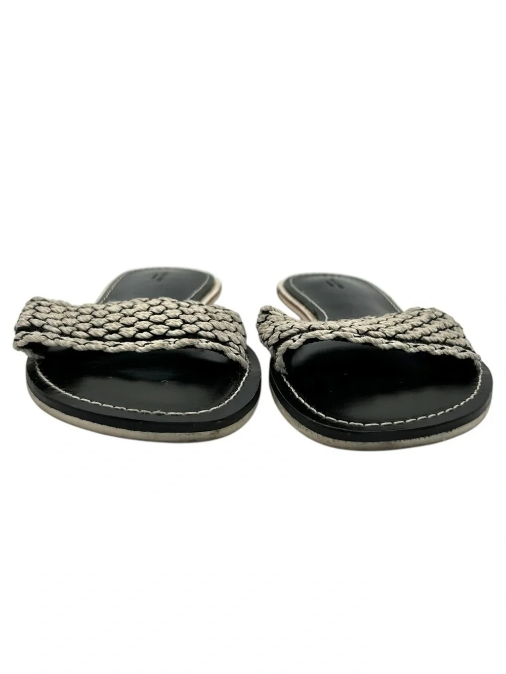 RAG & BONE Women's Black Melrose Slides Size US 6